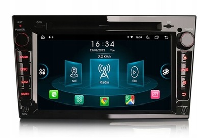 RADIO 2DIN ANDROID OPEL ANTARA ASTRA H CORSA D VECTRA C SIGNUM CARPLAY LTE  