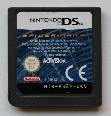 Gra Nintendo DS SPIDER-MAN 2