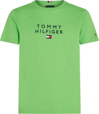 Tommy Hilfiger T-shirt męski zielony r. M