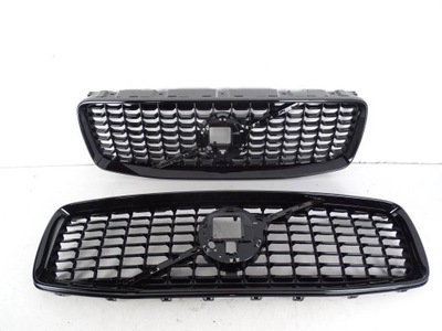 Решётка радиатора volvo xc90 ii r-design lift black 32365199 32365187 фото №1