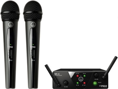 AKG WMS 40 MINI 2 DUAL VOCAL SET ZESTAW DO RĘKI