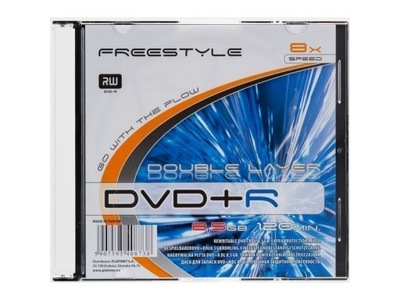 Płyta DVD+R OMEGA DL 8,5GB slim