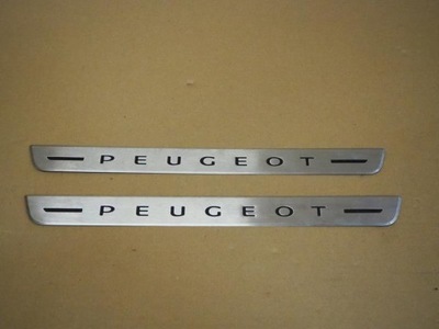 Молдинг dekor порог комплект peugeot 2008 ii фото №1