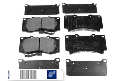 PADS BRAKE FRONT HUMMER HUMMER H3 3.5 3.7 04  