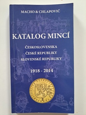 Katalog Monet Czechosłowacja 1918-2014 rok.