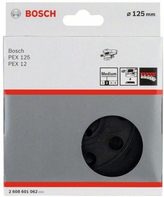 Bosch 2608601062 talerz szlifierski dysk z rzepem 125mm średniotwardy