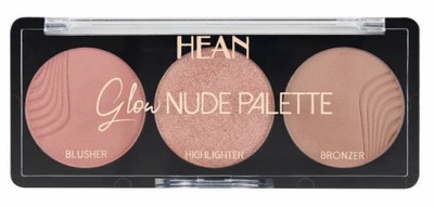 HEAN Glow Nude Palette PALETA DO MAKIJAŻU Dayglow