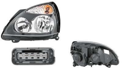 Фара левый clio ii thalia symbol 01- hella фото №1