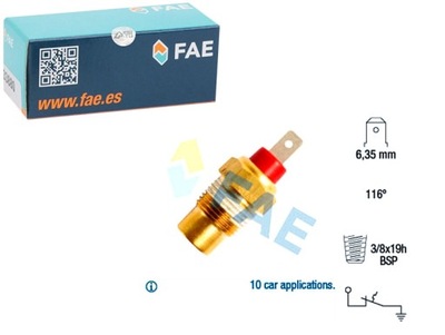 FAE FAE35102 CAPTEUR TEMPÉRATURES EAUX - milautoparts-fr.ukrlive.com