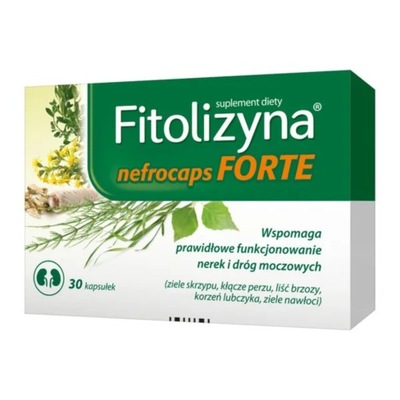 Fitolizyna Nefrocaps Forte Polpharma - 60 kapsułek