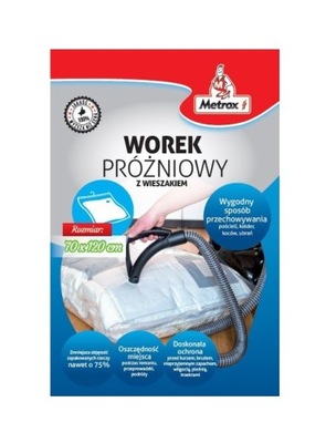 Worek próżniowy z wieszakiem Metrox 70 x 120 cm