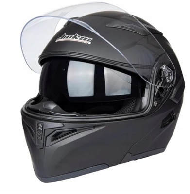 Kask Motocyklowy Jiekai Czarny Typu flip-up Rozmiar M