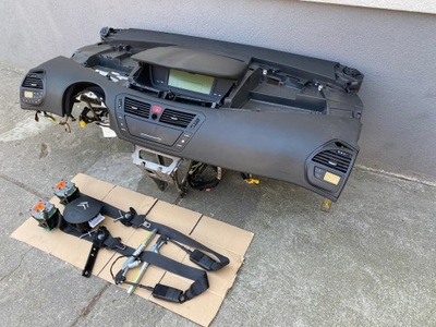 Приборная панель консоль подушки безопасности ремни citroen c4 picasso i фото №1