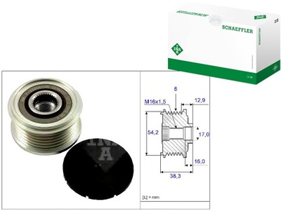 ROUE POULIE GÉNÉRATEUR CITROEN INA - milautoparts-fr.ukrlive.com