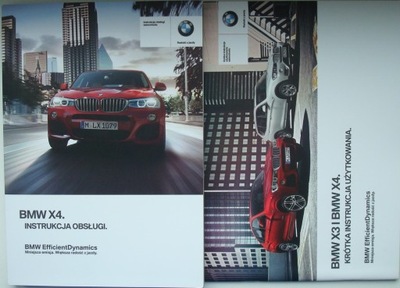 BMW X4 I F26 POLSKA MANUAL SERVICE BMW F26 X4 2014-2018 +SKROCONA 2015  