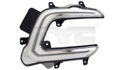 Фара движение dziennej левая renault captur, 17- tyc фото №1