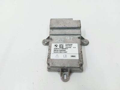 Bmw x3 g01 x4 g02 19r. модуль датчик подушек подушка безопасности оригинал 9890599 фото №1