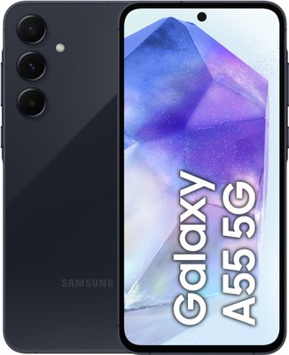 Smartfon SAMSUNG A55 5G 8GB / 128 GB CZARNY Awesome Navy Black