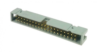 Wtyk IDC 40pin - szary