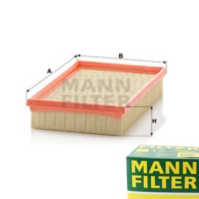 Mann-filter c 2579 фильтр воздуха фото №1