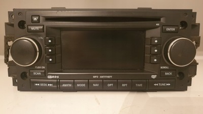 radio dvd nawigacja chrysler voyager jeep dodge