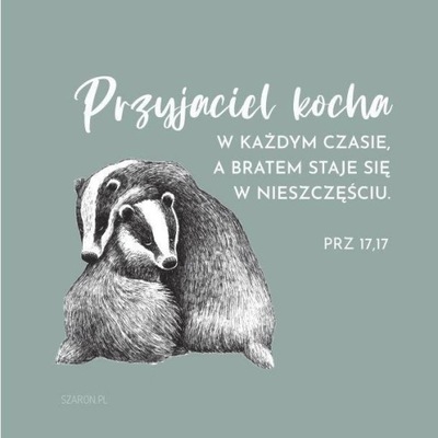 Podstawka korkowa - Przyjaciel kocha