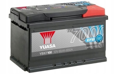 YUASA YBX7100 12V 65AH 650A EFB СТАРТ-STOP