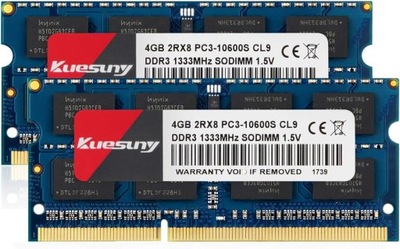 Pamięć RAM DDR3 Kuesuny B07Q1PG4M1 8 GB