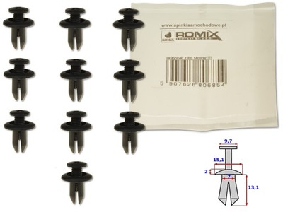 CLIPS CLAMP MANIFOLD SUZUKI 10X ROMIX  