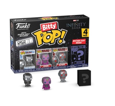 Bitty Funko POP! Marvel War Machine, Vision, Ultron Mystery