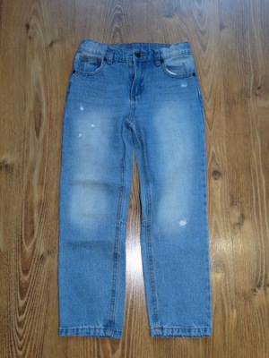 Spodnie jeans slim 7-8l, r.128