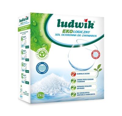 Sól do zmywarki Ludwik ekologiczny eko 2 kg