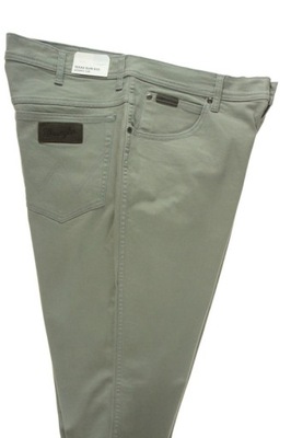 WRANGLER TEXAS SLIM materiałowe W33 L34 33/34