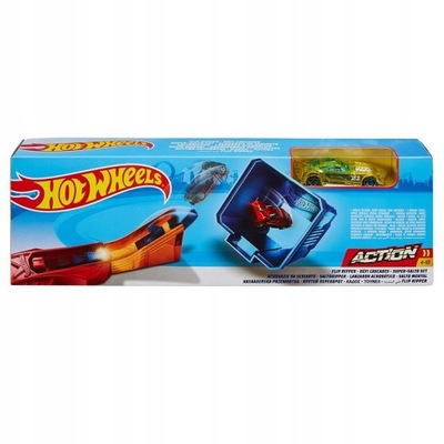 FTH79 tor wyrzutnia kaskader przewrotka Hot Wheels