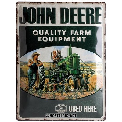 Tablica-Szyld JOHN DEERE Quality Farm Equipment 30x40 23137 фото