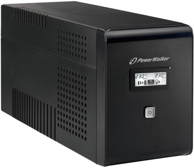 PowerWalker VI 2000 LCD UPS 2000VA/1200W Line-Interactive with 2x Schuko +