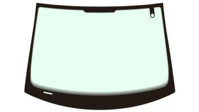 Стекло лобовое передняя seat leon ii 05-12 +датчик фото №1