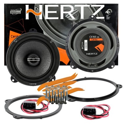 HERTZ ECX CX 165 ALTAVOCES ROVER 75 PARTE DELANTERA DISTANCIAS  