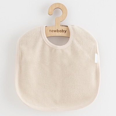 DZIECIĘCY FROTTE ŚLINIAK NEW BABY COMFORTABLY BEIGE