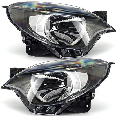 Фары лампы передние renault twingo ii - левая+ правая набор - фото №1