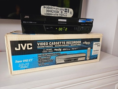 Magnetowid JVC HR- S5971 Super VHS, Hi-Fi