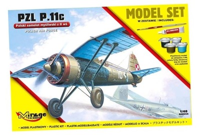 POLSKI SAMOLOT MYŚLIWSKI Z II WŚ PZL P.11C