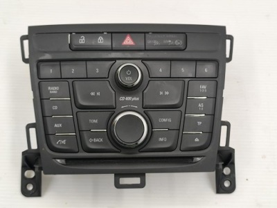Панель радио opel zafira c tourer 13435410 фото №1