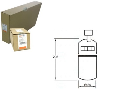 Behr hella осушитель кондиционера rtd330 351335041 фото №1