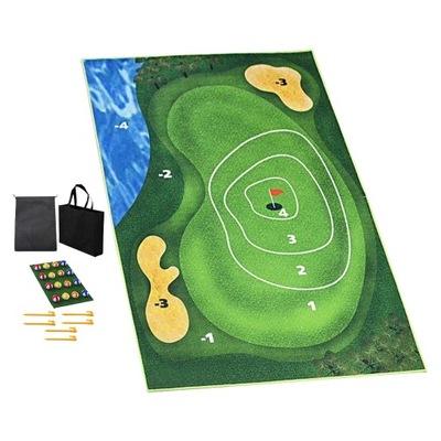 Mata do gry w golfa, zestaw do gry w golfa, mata do treningu golfa, golf 120 cm x 180 cm