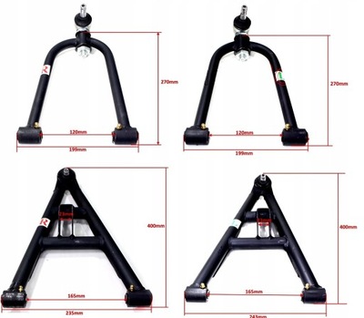 4x WAHACZ PRZÓD GÓRA DÓŁ Quad ATV Bashan 200/250cc