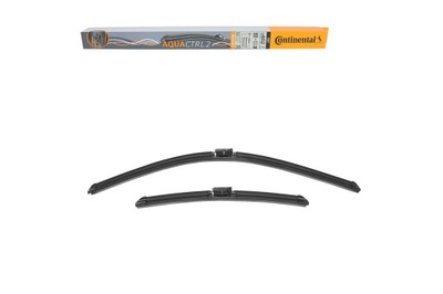 WIPER BLADES CONTINENTAL AQUA CTRL SET FRONT RENAULT CAPTUR I  