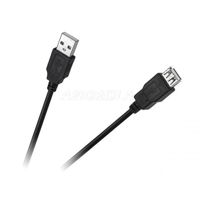 Kabel przedłużacz portu USB wtyk-gniazdo 1m