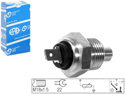 ERA CAPTEUR TEMPÉRATURES DE FLUIDE DE RADUATEUR ERA, 33053 - milautoparts-fr.ukrlive.com