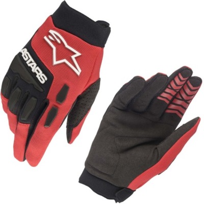 Rękawice Alpinestars Full Bore Bright Red/Bla S